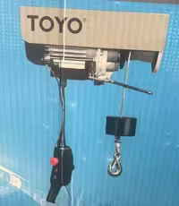 بالابر و وینچ برقی 150 تا 300 کیلویی مدل TOYO