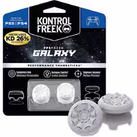 خرید روکش آنالوگ KontrolFreek مخصوص PS5 و PS4 - طرح Galaxy رنگ سفید