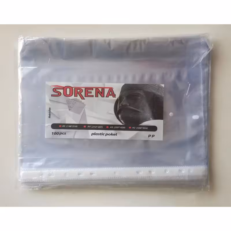 کاور برگه A4 اقتصادی بسته 100 عددی