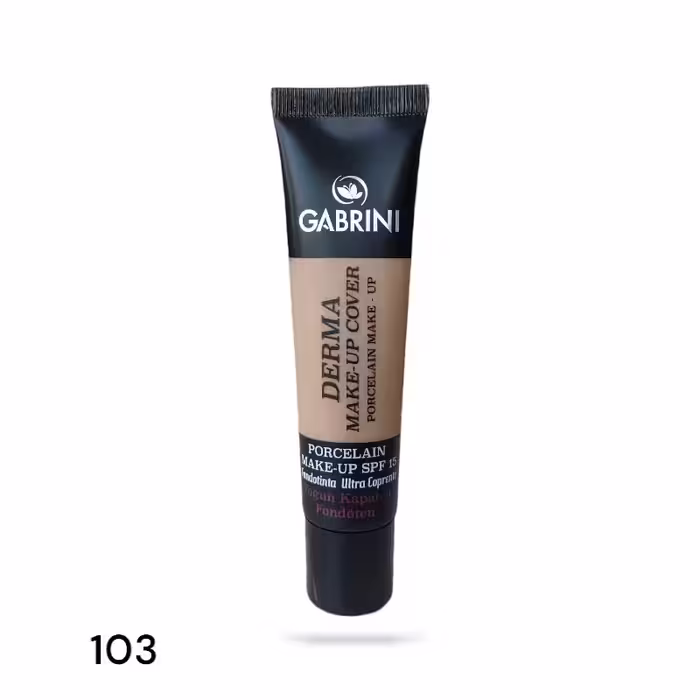 کرم پودر گابرینی سری Derma با SPF15 شماره 103 حجم 40 میل
