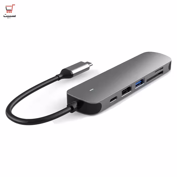 هاب 6 پورت USB-C برند Expo مدل BX6H
