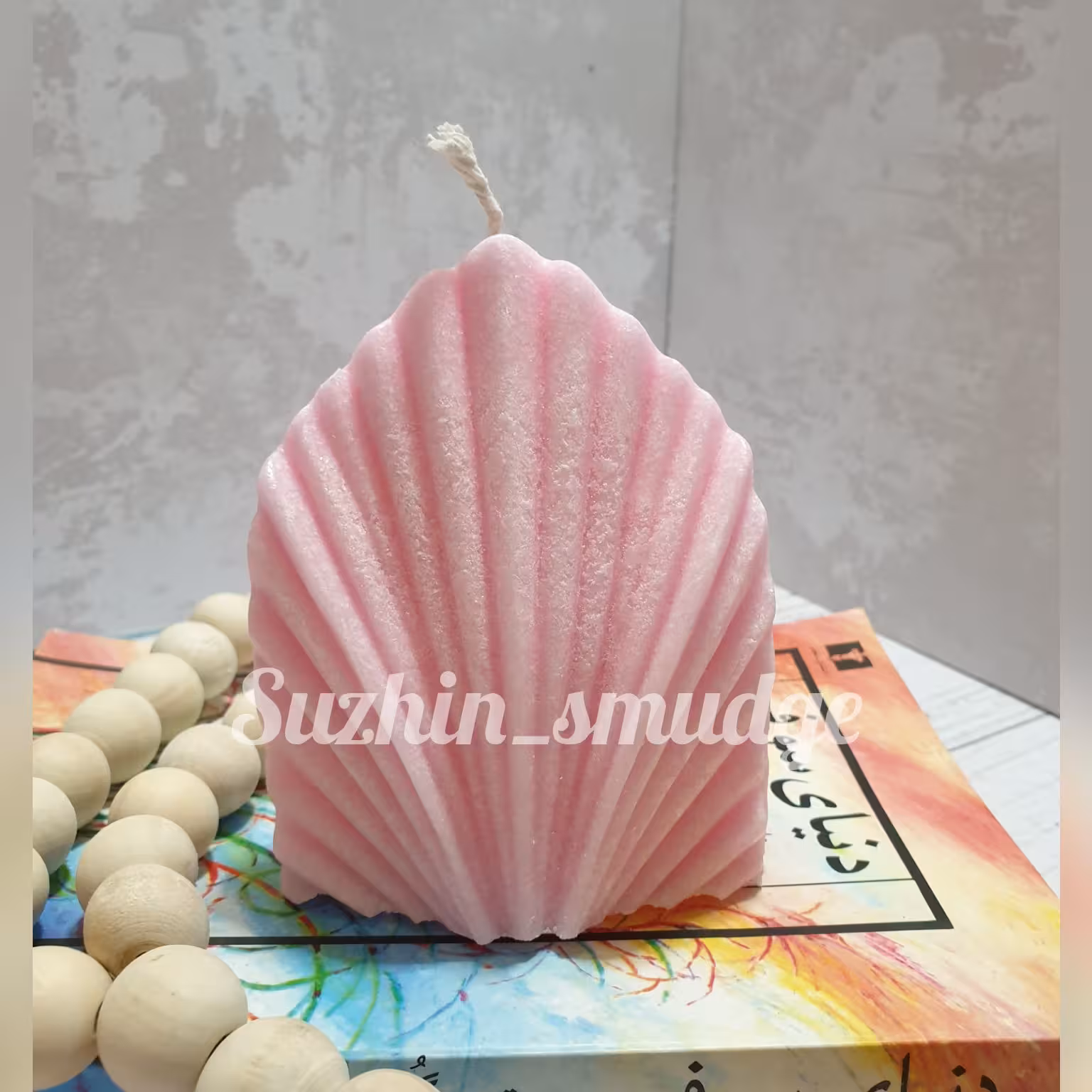 شمع معطر دکوارتیو امکان سفارش در رنگهای مورد نظرتون و اسانس های متنوع