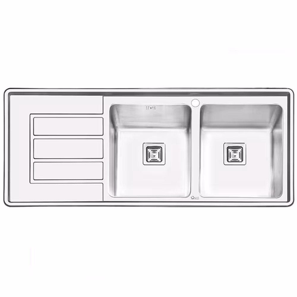 سینک ایلیا استیل مدل 2062 توکار