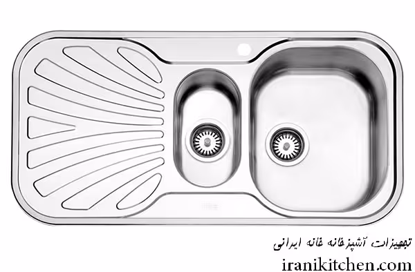 سینک استیل البرز مدل 510 توکار