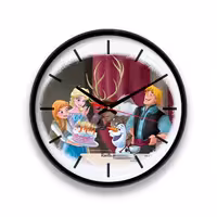 ساعت رومیزی راویتا مدل فروزن کد 3417 در رنگ های مشکی و سفید