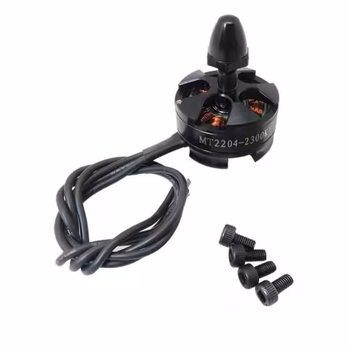 موتور براشلس MT2204 /5T 2300KV راستگرد(رزوه راست)