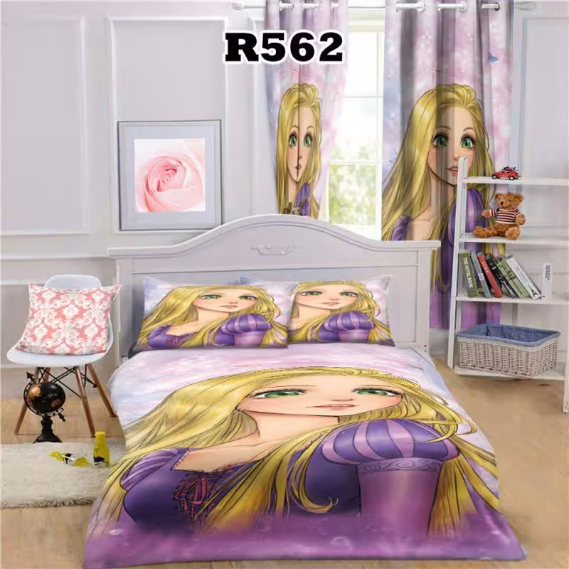 روتختی سه بعدی طرح دخترانه باربی