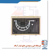 میکرومتر آسیمتو میله ای 100-0 خارج سر تعویض شو مدل 6-04-111