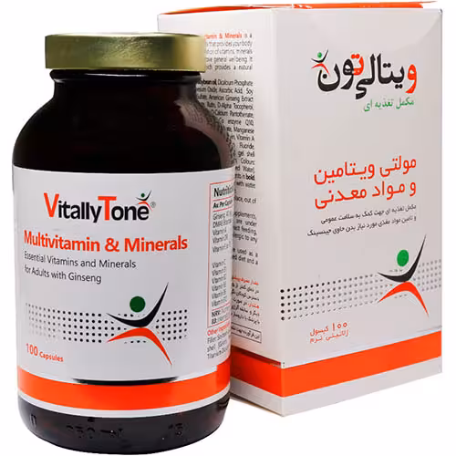 کپسول نرم مولتی ویتامین مینرال ویتالی تون (60 عددی)