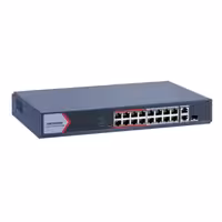 سوئیچ شانزده پورت هوشمند POE هایک‌ویژن مدل DS-3E1318P-EI/M