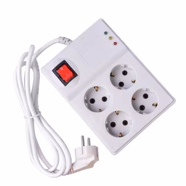 محافظ ولتاژ پارت الکتریک مدل 4 شاخه