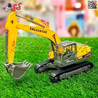 ماکت بیل مکانیکی فلزی اسباب بازی TRECK 7554