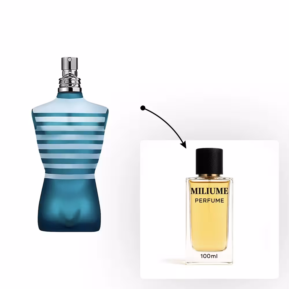 اسانس عطر Jean Paul Gaultier Le Male برند Argeville - کد 1196 - ژان پل گوتیه له میل 100ML - میلیوم پرفیوم