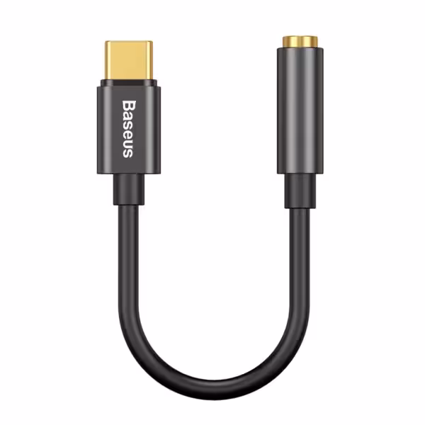 مبدل USB-C به AUX باسئوس مدل CATL54-01 اصلی