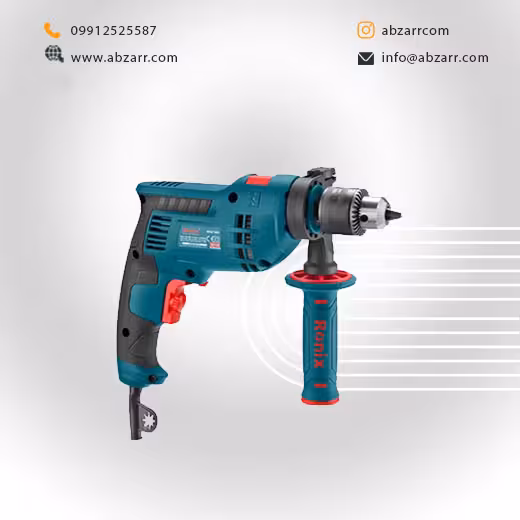 دریل 13 میلیمتری چکشی 750 وات مدل 2211X رونیکس Ronix (( اقساط یک ساله ))