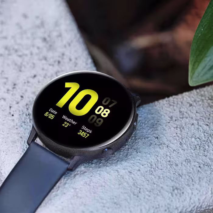 برچسب ماهوت طرح Cloud-Transparent مناسب برای ساعت هوشمند سامسونگ Galaxy Watch Active 2 44mm