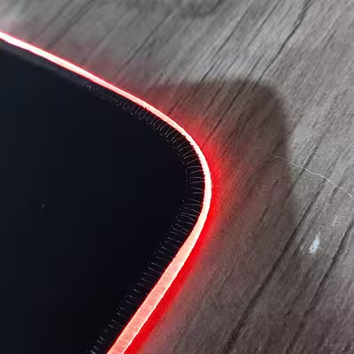 ماوس پد مخصوص بازی مدل GLOWING CooL RGB
