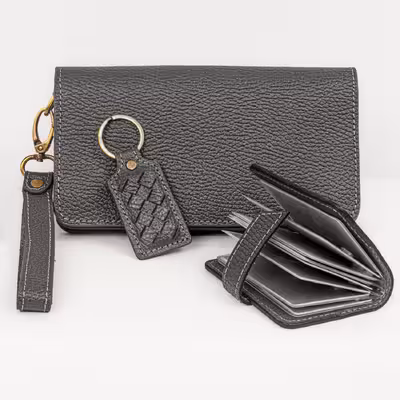 ست هدیه چرم عطارد مدل چرم طبیعی کد A37