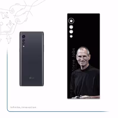 برچسب پوششی ماهوت مدل Steve-Jobs مناسب برای گوشی موبایل ال جی Velvet 5G