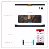 برچسب پوششی ماهوت مدل Owl مناسب برای تبلت سامسونگ Galaxy Tab S6 2019 SM-T865