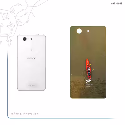 برچسب پوششی ماهوت مدل Kayak مناسب برای گوشی موبایل سونی Xperia Z3 Compact