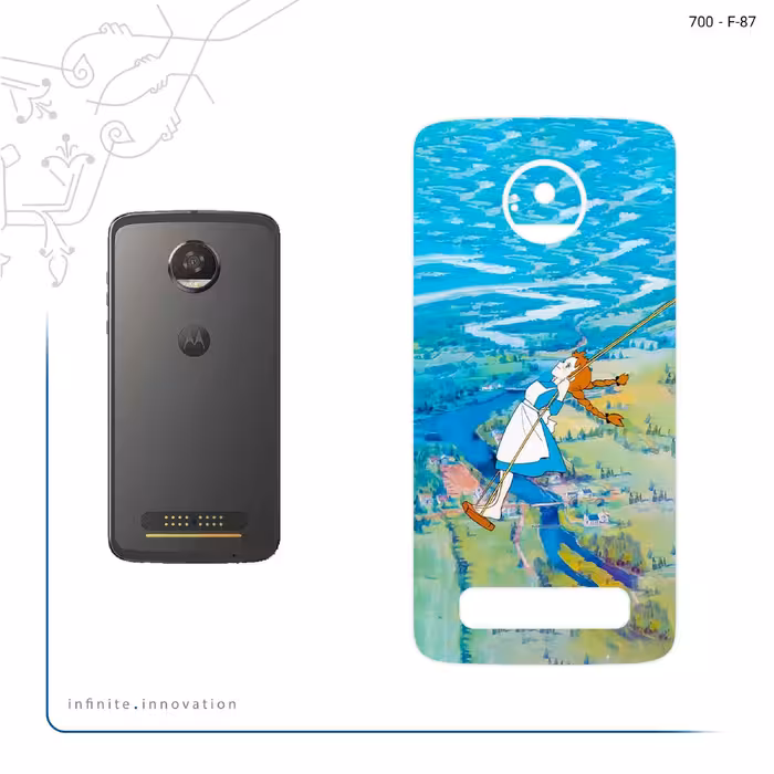 برچسب پوششی ماهوت مدل Anne Of Green Gables مناسب برای گوشی موبایل موتورولا Moto Z