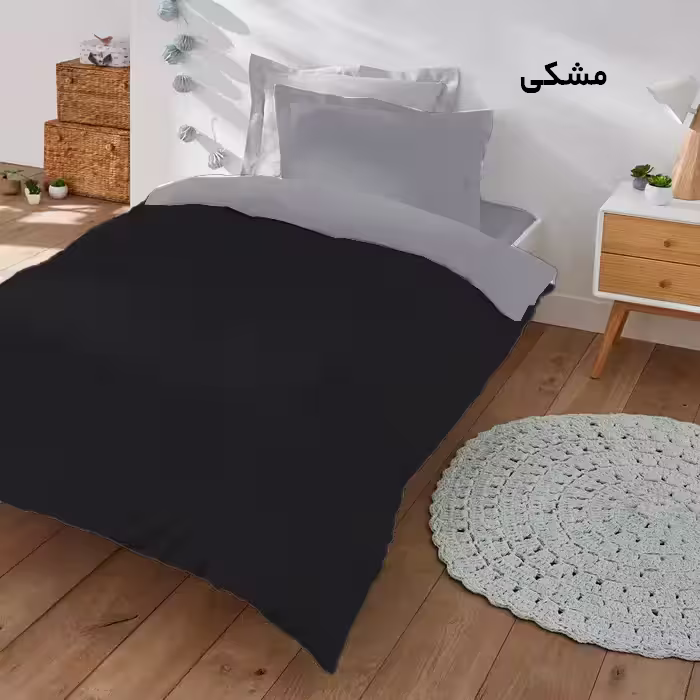 سرویس ملحفه تهران خواب مدل دورو کد 90 t یک نفره سه تکه