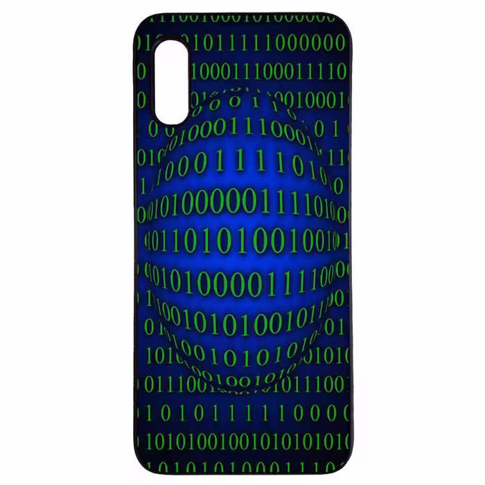 کاور طرح صفر و یک کد 1146 مناسب برای گوشی موبایل سامسونگ galaxy a02