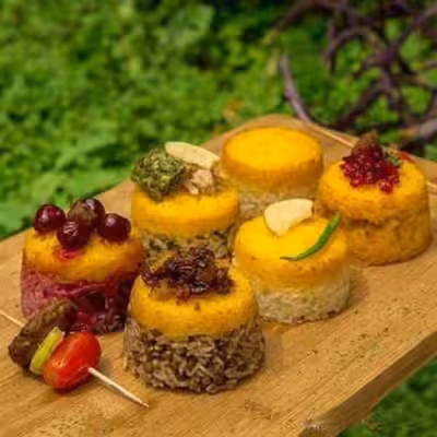 قالب ته چین به گز مدل گرد