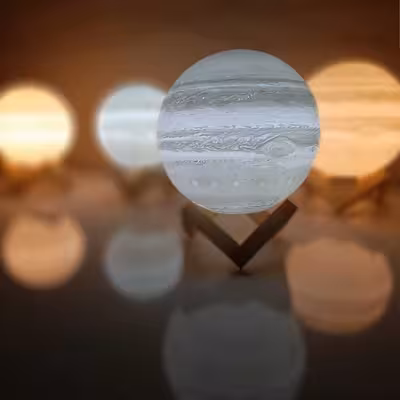 آباژور رومیزی مدل سیاره مشتری کد M6