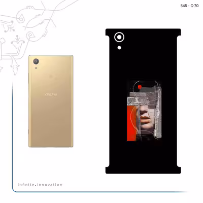 برچسب پوششی ماهوت مدل Collage of Mouth مناسب برای گوشی موبایل سونی Xperia XA1 Plus