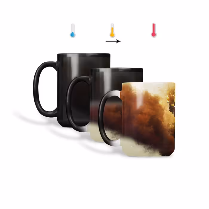 ماگ حرارتی طرح رینبو سیکس