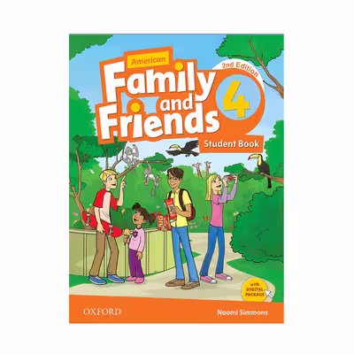 کتاب American Family and Friends Second Edition اثر Tamzin Thompson انتشارات oxford هفت جلدی