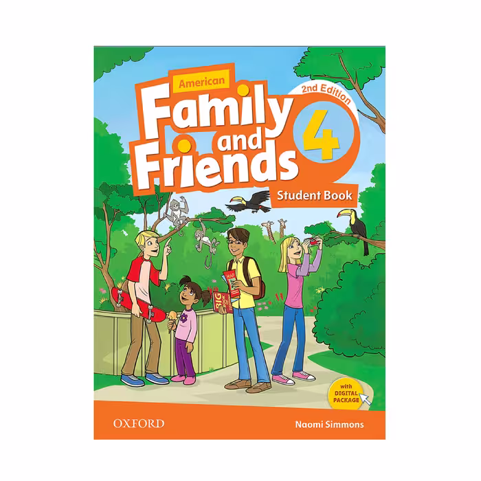 کتاب American Family and Friends Second Edition اثر Tamzin Thompson انتشارات oxford هفت جلدی