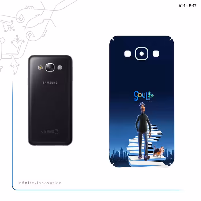برچسب پوششی ماهوت مدل soul مناسب برای گوشی موبایل سامسونگ Galaxy E5
