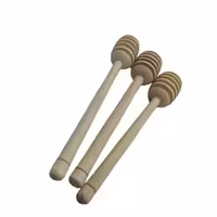 قاشق عسل مدل چوبی بسته 3 عددی