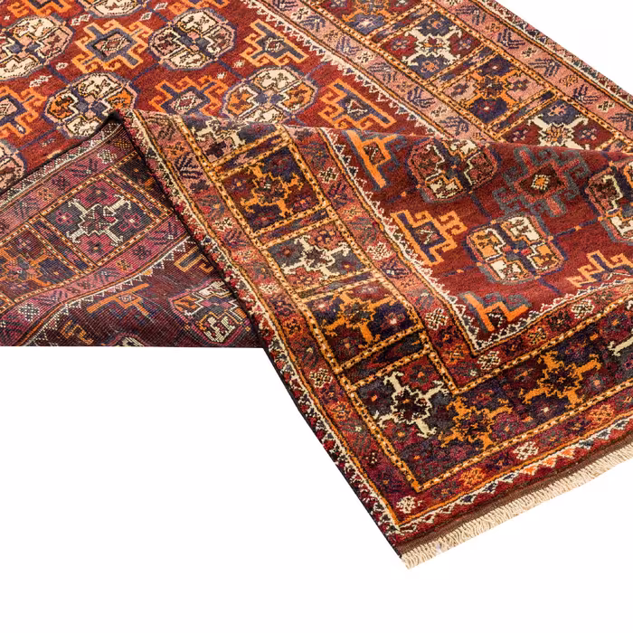 فرش دستبافت دو و نیم متری طرح بلوچ  کد  39.455