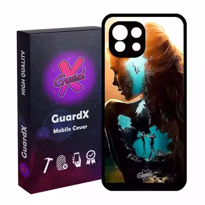 کاور گارد ایکس طرح Girl مدل Glass10138 مناسب برای گوشی موبایل شیائومی Mi 11 Lite