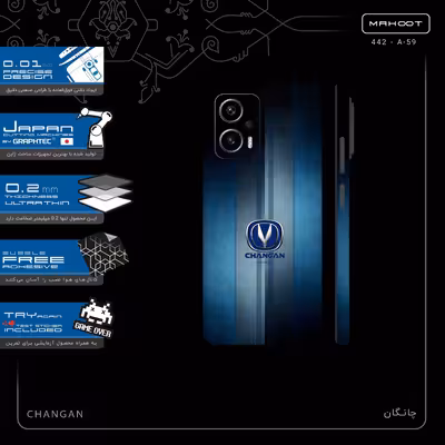 برچسب پوششی ماهوت مدل CHANGAN-FullSkin مناسب برای گوشی موبایل شیائومی Poco X4 GT