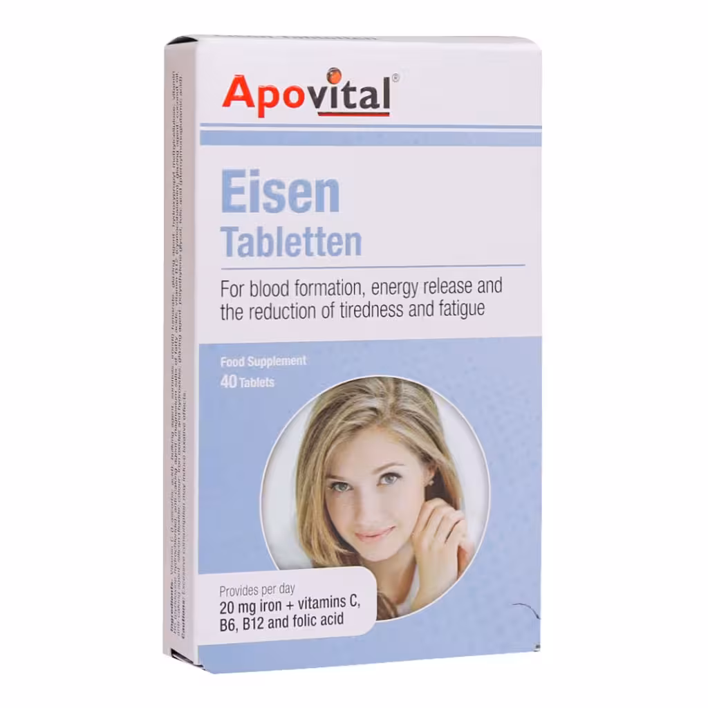 قرص ایزن(آهن) آپوویتال 40 عددی