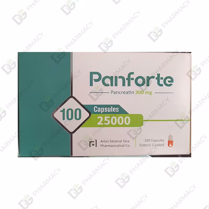 کپسول پانفورت 25000 واحد