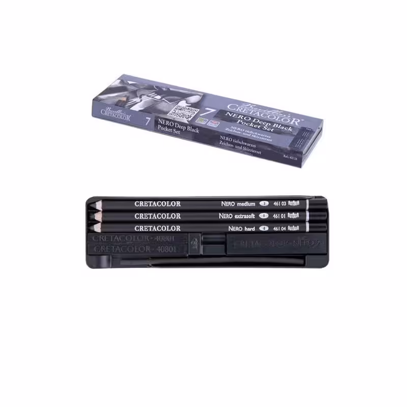 ست مداد کنته کرتاکالر مدل Nero کد 40008 بسته 7 عددی