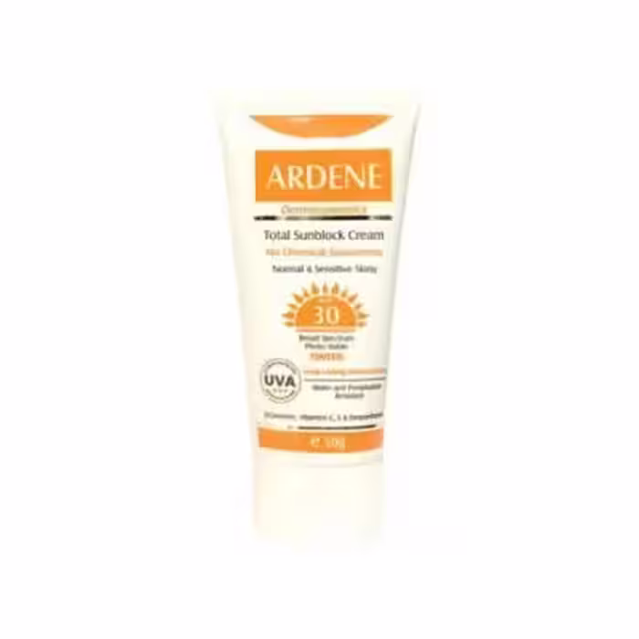 کرم ضد آفتاب آردن SPF 30 مناسب پوست معمولی و حساس وزن 50 گرم - رنگی