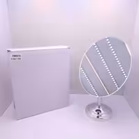 آینه رومیزی پایه دار بیضی (پست پیشتاز پس کرایه)