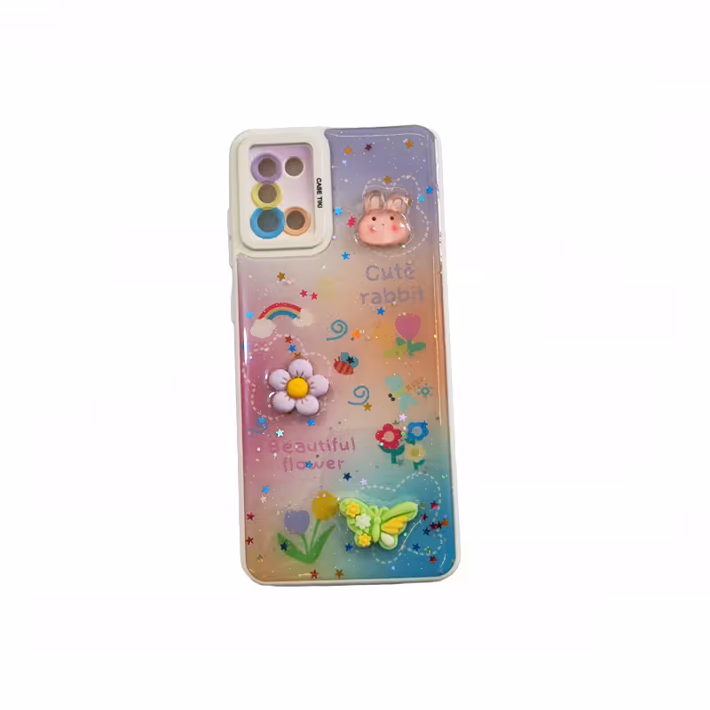 قاب گوشی سامسونگ A31 عروسکی برجسته زنانه-دخترانه