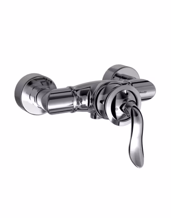 شیر توالت شودر مدل لوکا کروم