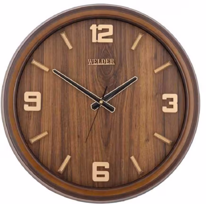 ساعت دیواری طرح چوب WELDER-530
