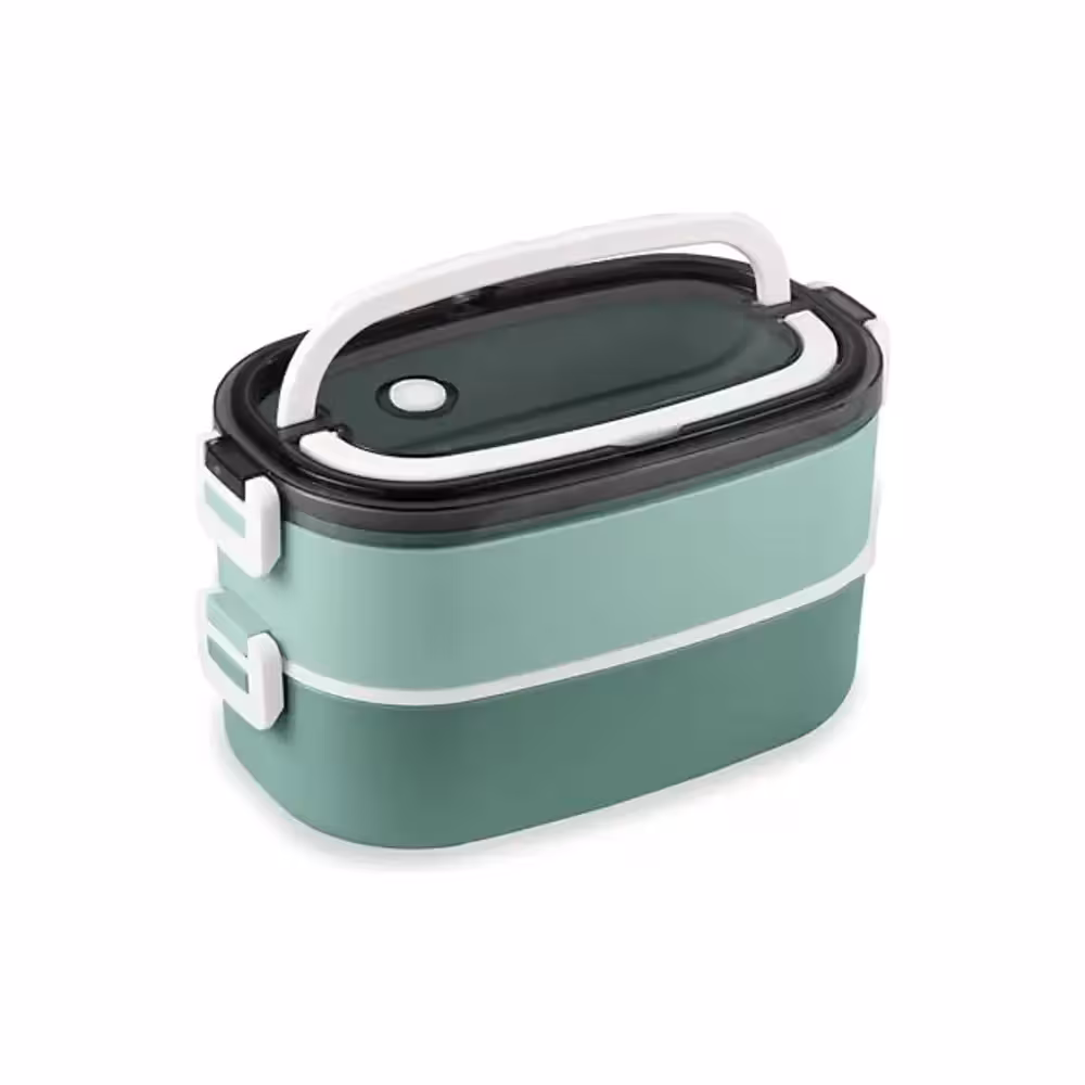 ظرف نگهدارنده غذا (لانچ باکس) دو طبقه