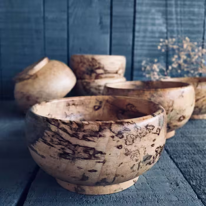 کاسه چوبی کد 347