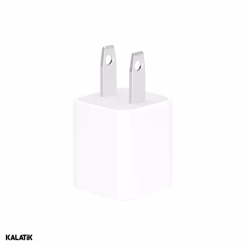 شارژر دیواری 5W اپل آیفون X مدل MB707ZM/B تک پورت-شارسل